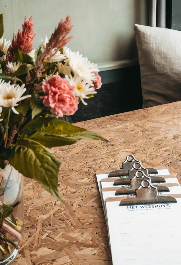 Das Restaurant Het Weeshuys, Zwolle, Niederlande