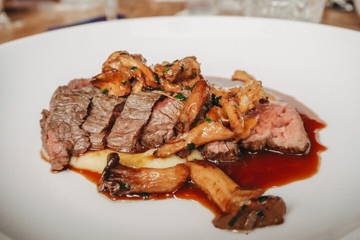 Das Restaurant Het Weeshuys, Zwolle, Niederlande