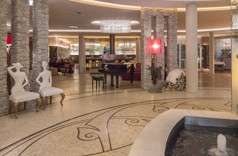 Das Hotel Alpine Palace in Saalbach-Hinterglemm