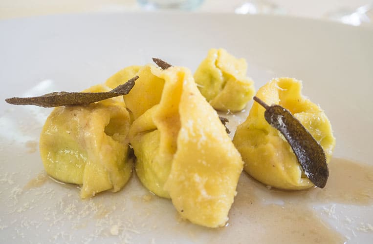 selbstgemachte Tortellini