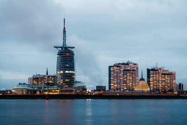 Kontrollfahrt Seenotrettungskreuzer, Bremerhaven