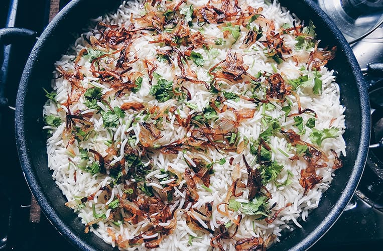 Biryani in Indien