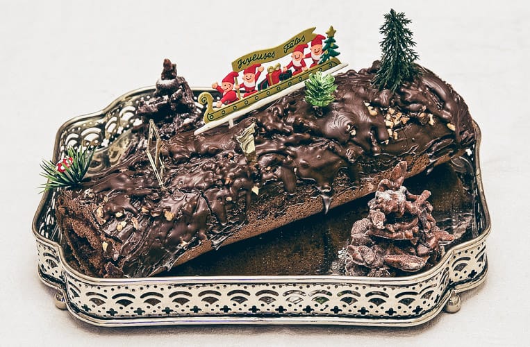 Bûche de Noël in Frankreich