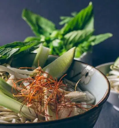 Pho Ga – Vietnamesische Nudelsuppe mit Huhn