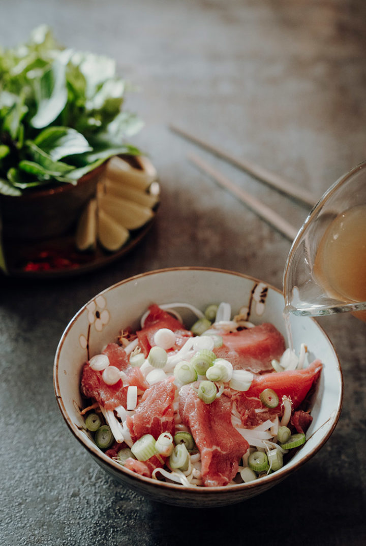 Pho Bo Saigon – Vietnamesische Nudelsuppe mit Rindfleisch