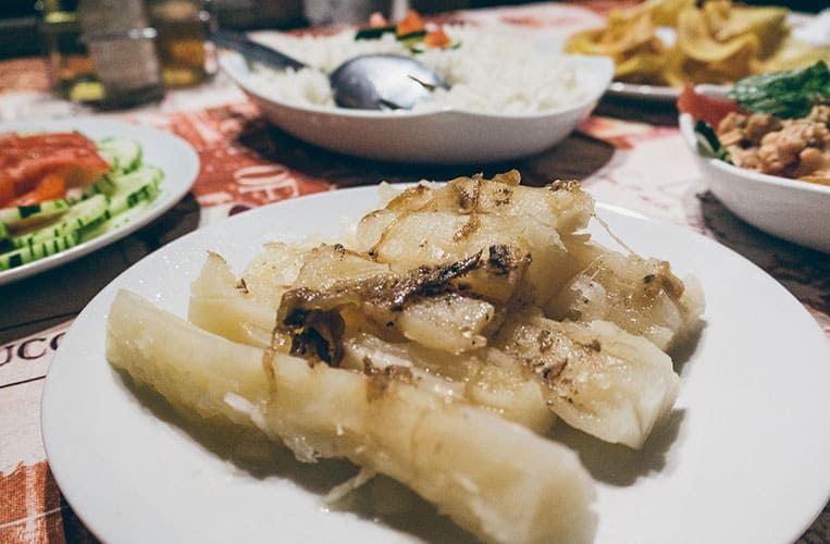 Essen auf Kuba: Malanga