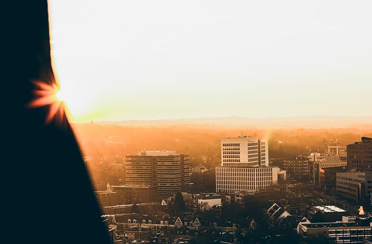 Aussicht vom Lieve Vrouwe Kerkhof, Amersfoort