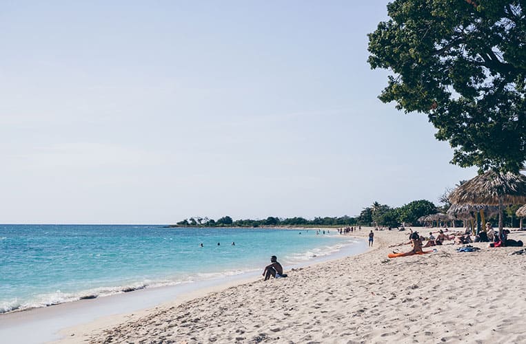 Die Playa Ancón, Trinidad, Kuba