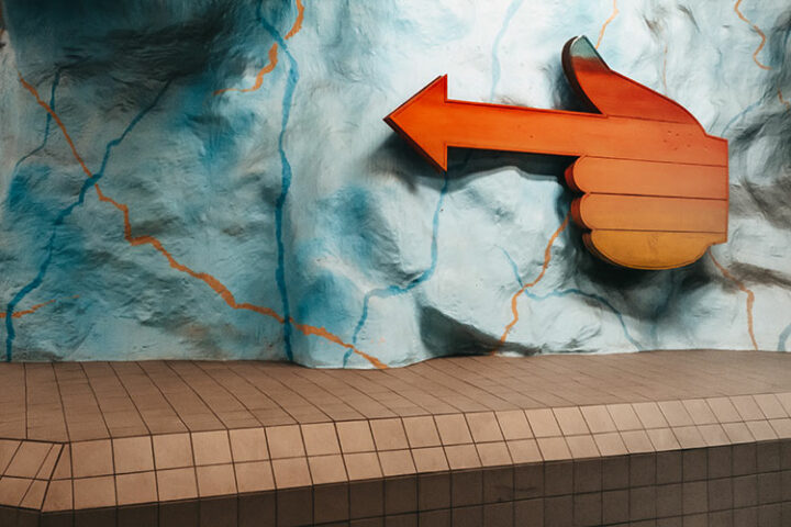 U-Bahn-Station Stadion, Stockholm, Tunnelbana