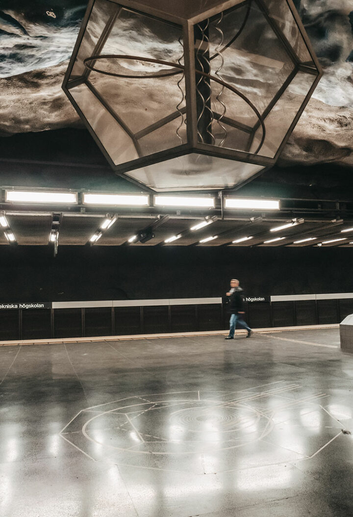 Station Tekniska högskolan (Technische Hochschule), U-Bahn, Stockholm