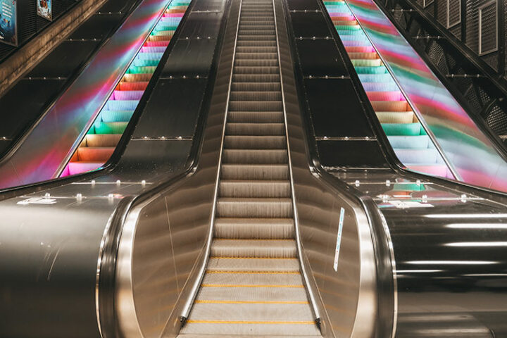 Station Tekniska högskolan (Technische Hochschule), U-Bahn, Stockholm