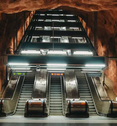 Die Tunnelbana: U-Bahn Kunst in Stockholm