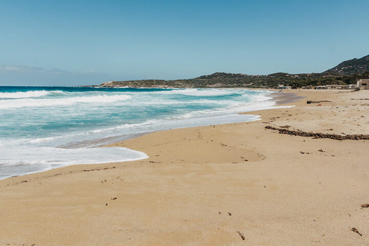 Aregno Plage, Algajola, Korsika