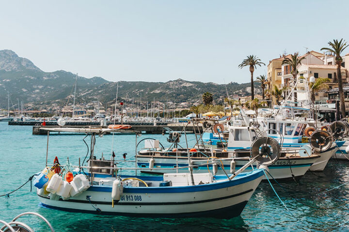 Zitadellenstadt Calvi, Balagne, Frankreich