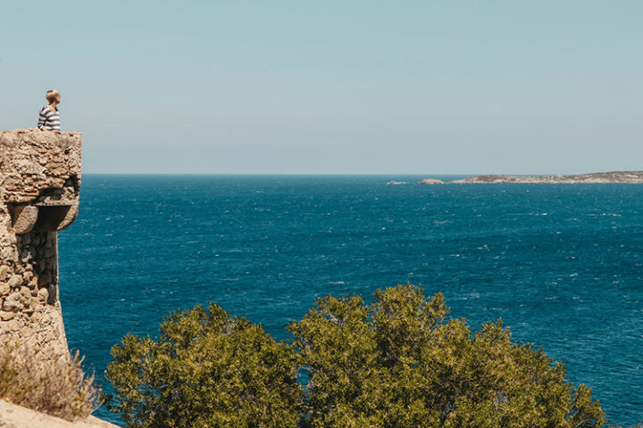 Zitadellenstadt Calvi, Balagne, Frankreich