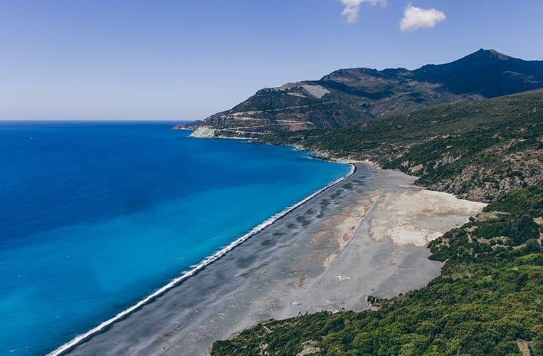 Strand von Nonza, Korsika