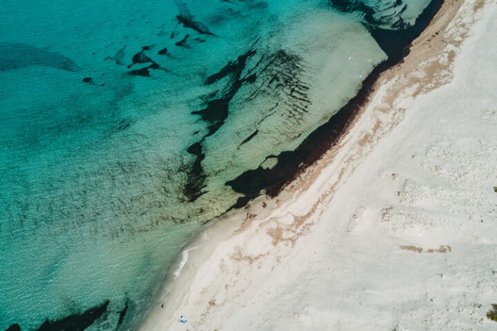 Plage d’Ostriconi, Korsika, Frankreich