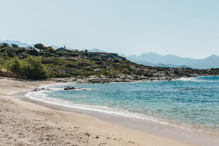 Plage de l’Arinella, Balagne, Korsika