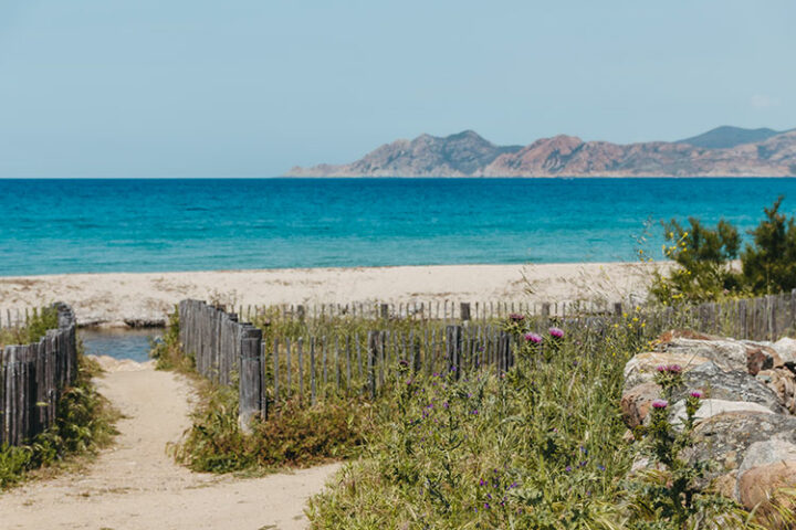 Plage de Lozari, Balagne, Korsika