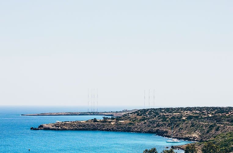 Kap Gkreko: Aussicht beim Grecian Park Hotel, Zypern