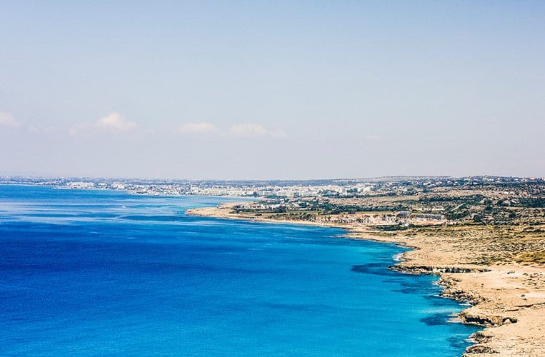 Der Aussichtspunkt “Cavos", Zypern