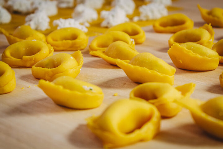 Le Sfogline, Pasta Kochkurs, Bologna, Italien