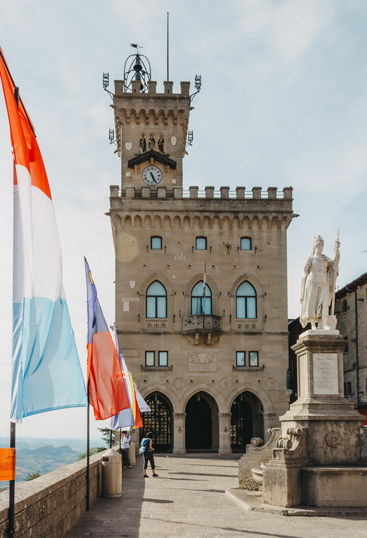 Palazzo Pubblico auf der Piazza della Libertà, San Marino