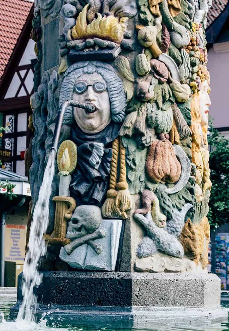 Der Zinsfelderbrunnen in Kulmbach