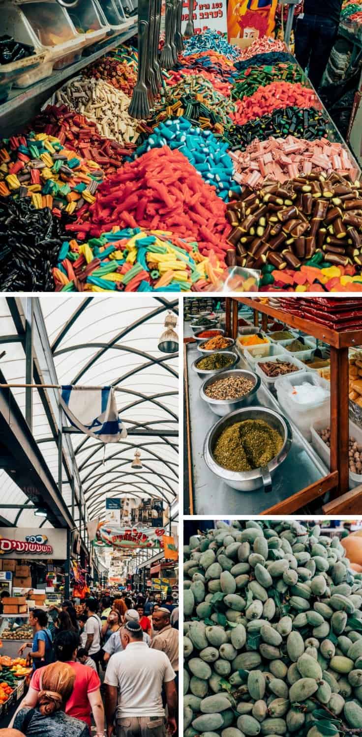 Der Markt in Ramla, Israel