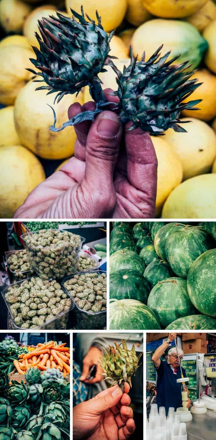 Der Markt in Ramla, Israel