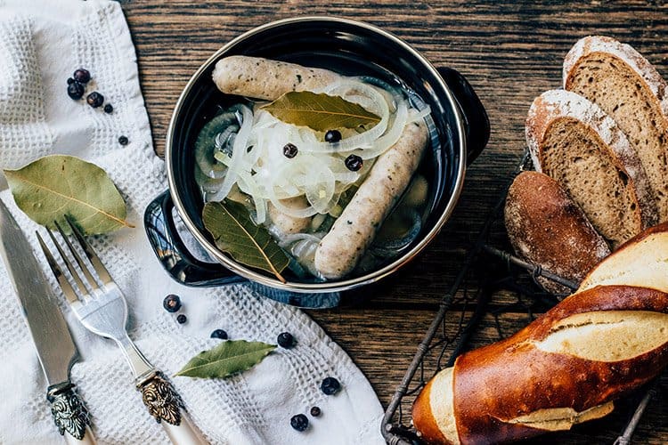 Rezept für Blaugesottene aus Kulmbach