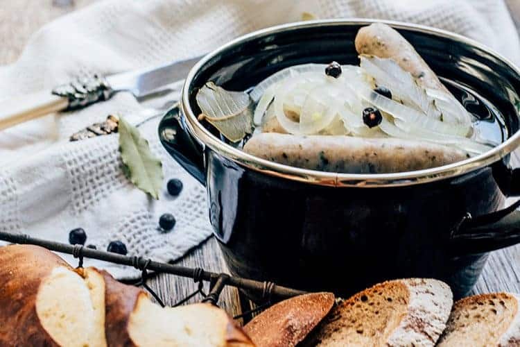 Rezept für Blaugesottene aus Kulmbach