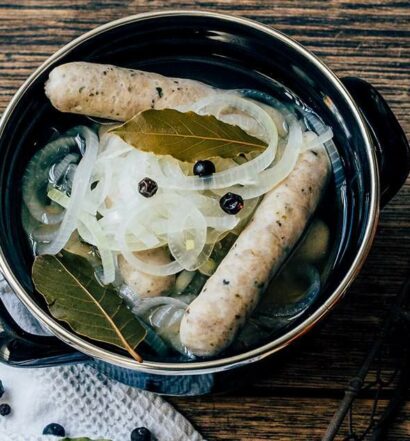 Rezept für Blaugesottene aus Kulmbach