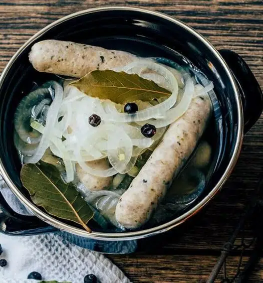 Rezept für Blaugesottene aus Kulmbach