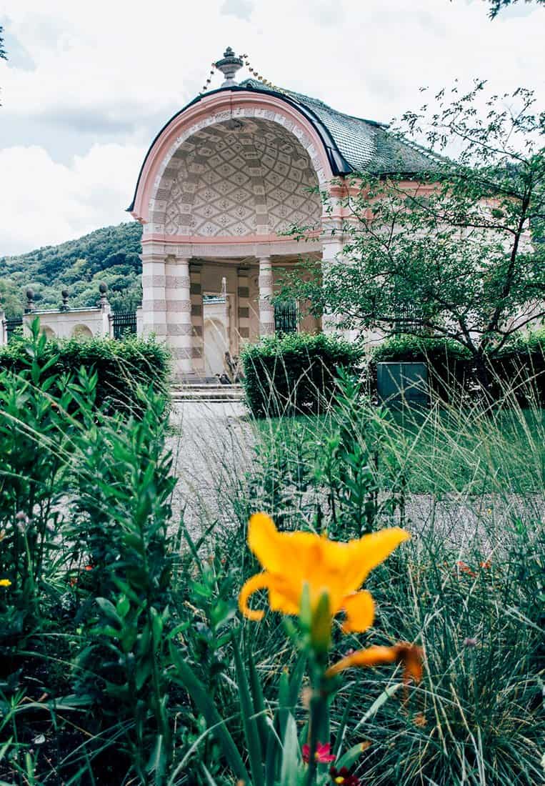 Der Hofgarten der Eichstätter Sommerresidenz