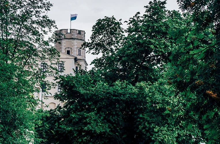 Die Willibaldsburg mit dem Bastionsgarten