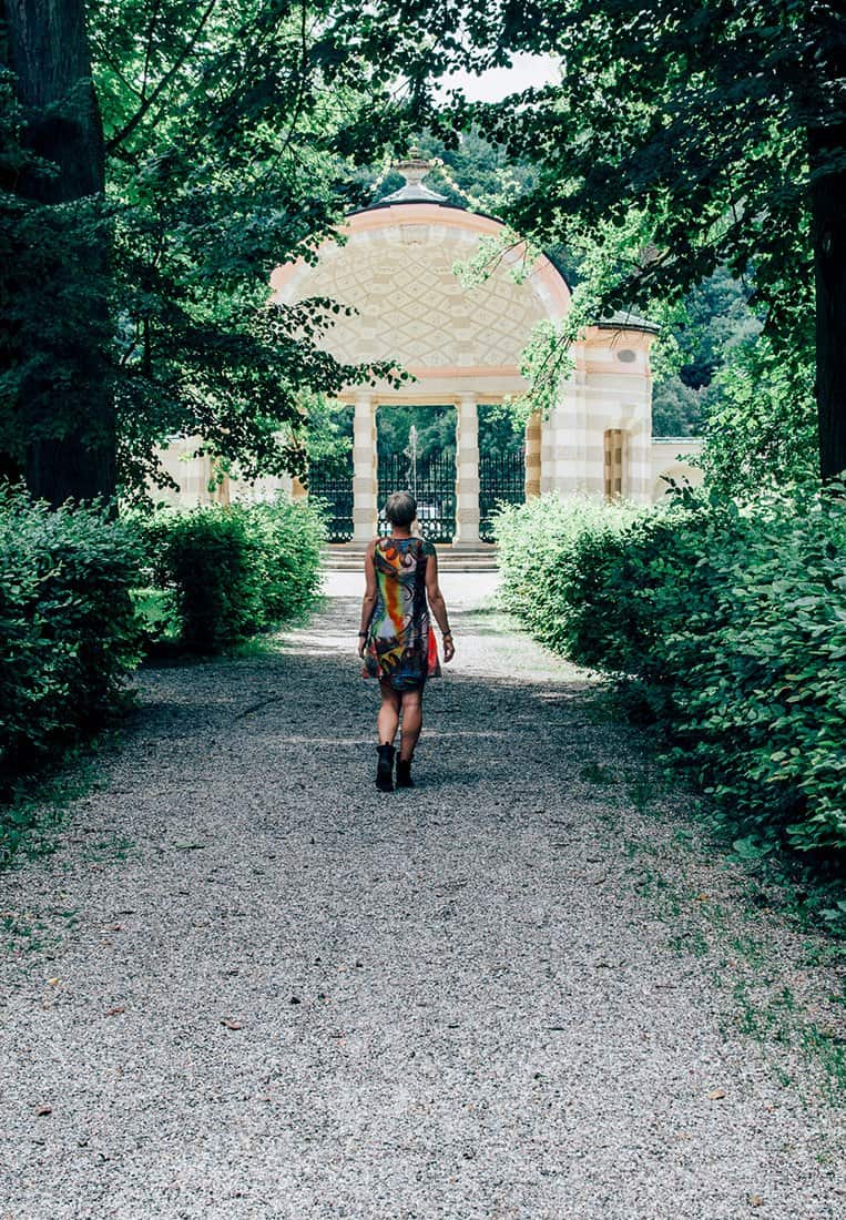 Der Hofgarten der Eichstätter Sommerresidenz