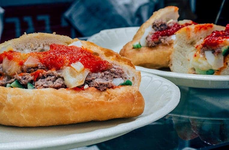 Thunfischbrötchen bei Tunisay