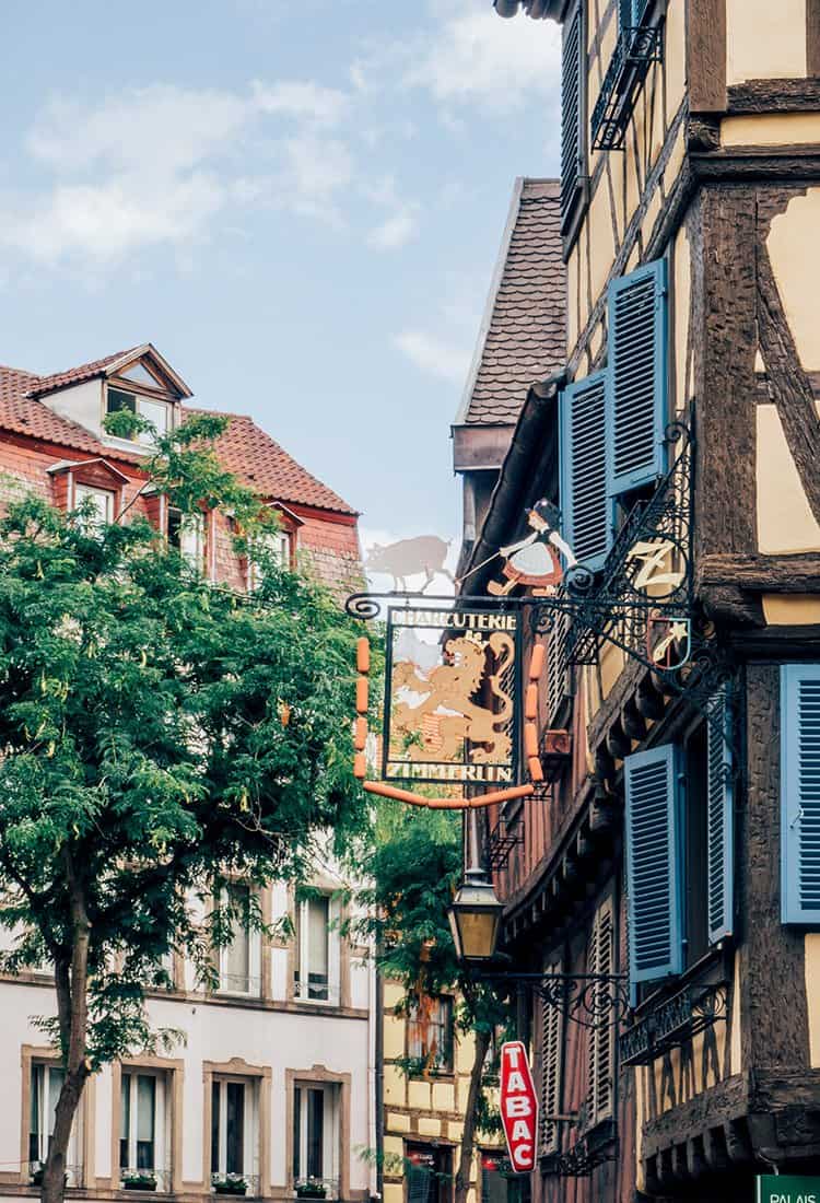 Märchenhaftes Fachwerk in Colmar