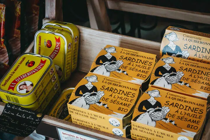 Bretonische Spezialitäten im Fumaisons & Cie in Le Conquet