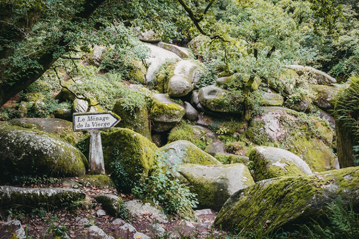 Der Zauberwald Huelgoat, Bretagne