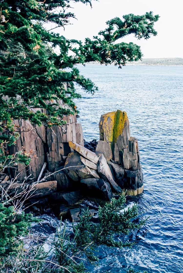 Balancing Rock, Long Island, Nova Scotia