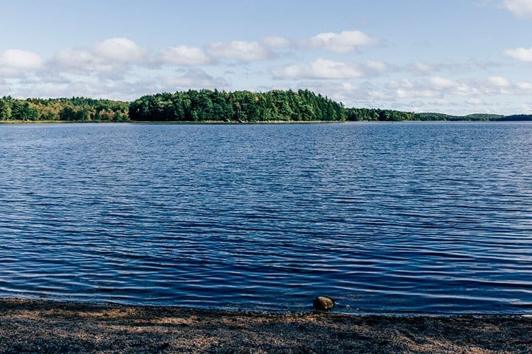 Slapfoot Trail von Jake's Landing zum Meadow Beach