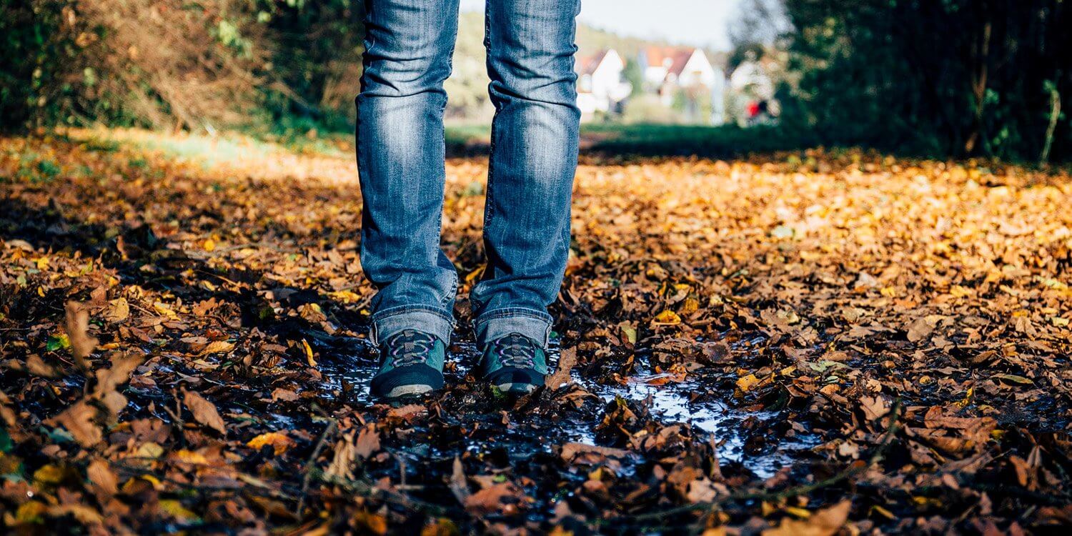 Never feelin‘ blue – Eine Herbstwanderung zum Alten Kanal