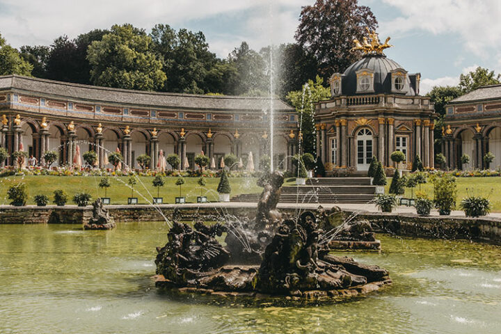Eremitage in Bayreuth, Franken, Deutschland