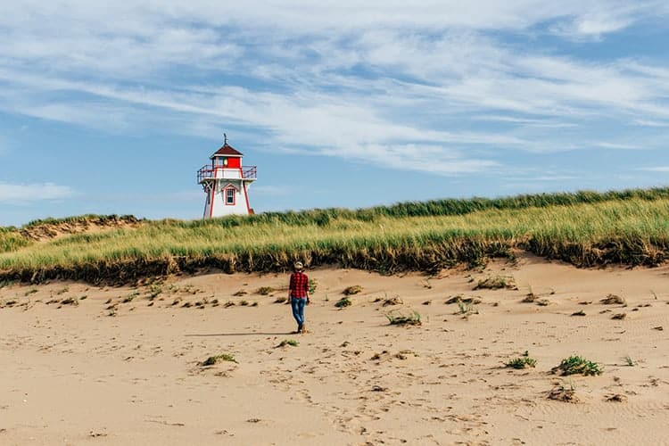 Das Covehead Lighthouse