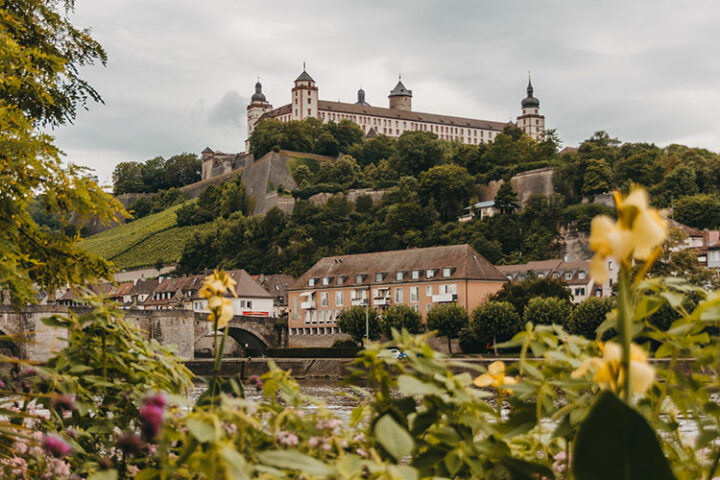 Festung Marienberg in Würzburg, Deutschland