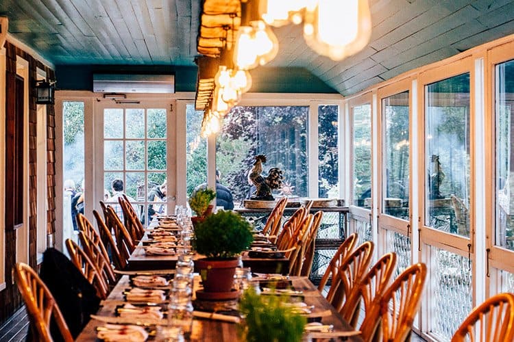 das Restaurant FireWorks