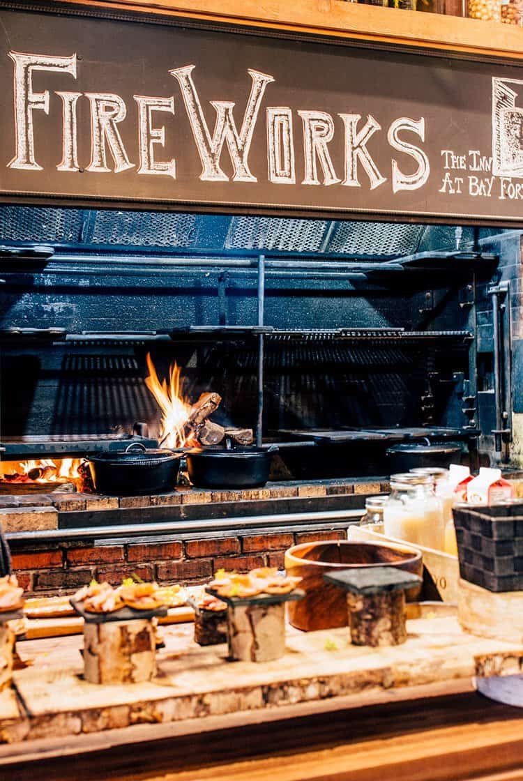 das Restaurant FireWorks