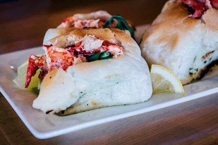 Lobster Rolls im Lobster on the Wharf